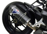 Complete Exhaust System Without Catalytic Converter And Without Sound Certification Relevance Carbon Carbon Cap - Termignoni Compatible With Mv Agusta F3 675 (2012-2020)
