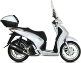 Complete Catalytic Exhaust System With Sound Certification Mover Steel Black - Mivv Compatible With Honda Sh 150 (2013-2016)