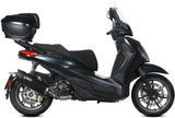 Uncatalysed Exhaust System Without Sound Certification Mover Steel Black - Mivv Compatible With Piaggio Beverly 300 (2021-2024)