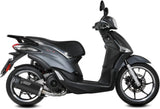 Complete Catalytic Exhaust System With Sound Certification Mover Steel Black - Mivv Compatible With Piaggio Liberty 125 (2019-2024)