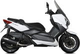 Uncatalysed Exhaust System Without Sound Certification Mover Steel Black - Mivv Compatible With Yamaha X-Max 400 (2013-2016)