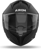 Full-Face Motorcycle Helmet Airoh Matryx - Mx11 Composite Carbon Matte Black Color Size Xxl
