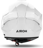 Full-Face Motorcycle Helmet Airoh Matryx - Mx14 Composite Carbon Gloss White Color Size S
