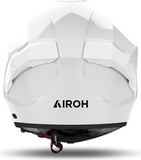 Full-Face Motorcycle Helmet Airoh Matryx - Mx14 Composite Carbon Gloss White Color Size S