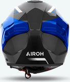 Full-Face Motorcycle Helmet Airoh Matryx - Mxw18 Composite Carbon Gloss Blue Wide Size Xs