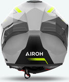 Full-Face Motorcycle Helmet Airoh Matryx - Mxw31 Composite Carbon Gloss Yellow Wide Size L