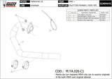 Non-Catalytic Connector Pipe - Mivv Compatible With Yamaha Wr 125 R (2009-2016)