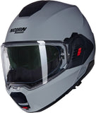 Flip-Up Travelling Motorcycle Helmet Nolan N120-1 Grey Classico 303 Size Xxl