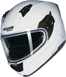 Full-Face Speeding Motorcycle Helmet Nolan N60-6 White Classico 305 Size Xxxl