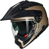 Full-Face Adventur Motorcycle Helmet Nolan N70-2 X Sand / Black Nobile 316 Size Xl