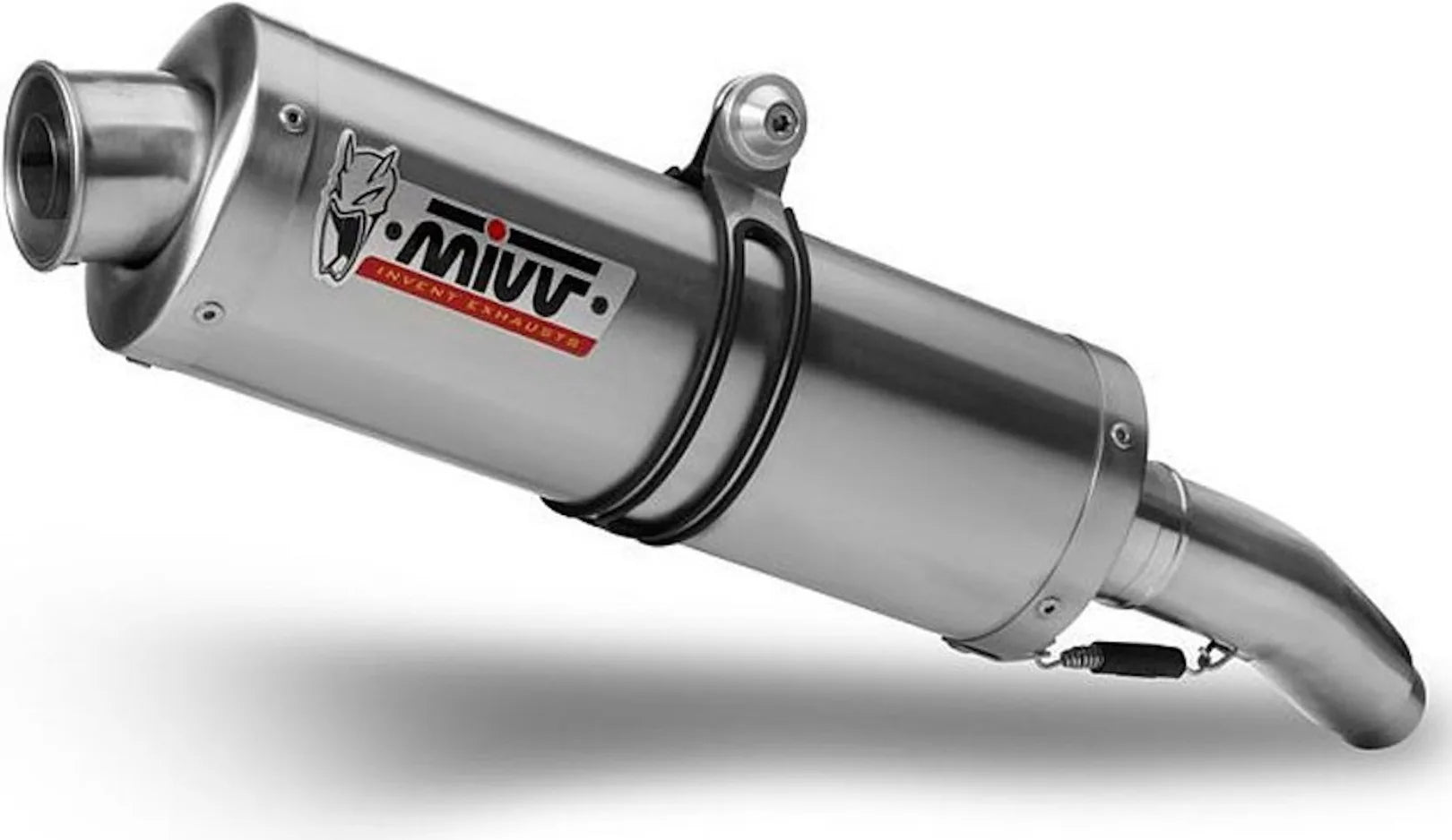 Catalytic Exhaust Tip With Sound Certification Oval Stainless Steel - Mivv Compatible With Suzuki Sv 650 (2004-2015)