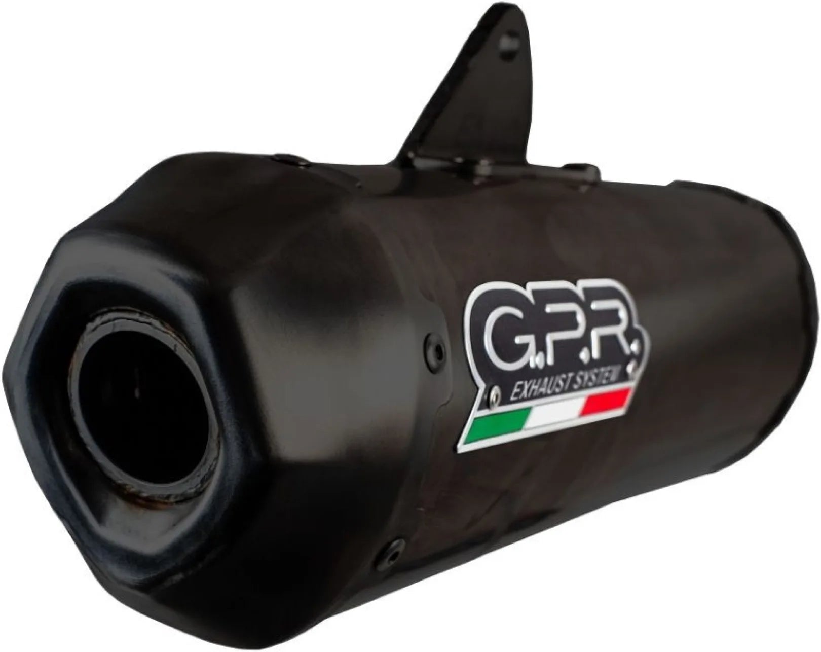 Complete Catalytic Exhaust System With Sound Certification Pentaroad Black Stainless Steel - Gpr Compatible With Zontes M 125 (2022-2023)