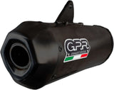 Complete Catalytic Exhaust System With Sound Certification Pentaroad Black Stainless Steel - Gpr Compatible With Zontes M 125 (2022-2023)