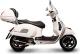 Exhaust Tip Without Sound Certification Oval Steel Black - Termignoni Compatible With Piaggio Vespa 300 (2008-2020)