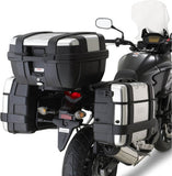 Monokey Black Side Cases - 44 Lt Technopolymer - Givi Compatible With Honda Cb 500 X (2013-2016)