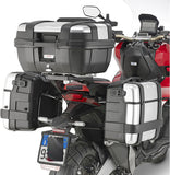 Monokey Trekker Dolomiti Aluminium Side Cases - 72 Lt For Original Rack Trekker Dolomiti Aluminium - Givi Compatible With Honda X-Adv 750 (2017-2020)