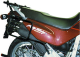 Monokey Trekker Alaska Black Aluminium Side Cases - 72 Lt Trekker Alaska Aluminium - Givi Compatible With Honda Xl 600 V Transalp (1994-1996)