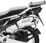 Monokey Trekker Dolomiti Black Aluminium Side Cases - 60 Lt Trekker Dolomiti Aluminium - Givi Compatible With Bmw F 650 St (1997-1999)
