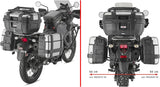 Monokey Trekker Dolomiti Aluminium Side Cases - 72 Lt Trekker Dolomiti Aluminium - Givi Compatible With Kawasaki Klr 650 - S (2023-2024)