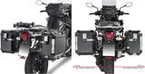 Monokey Cam-Side Trekker Outback Evo Smart Anodized Aluminium Side Cases + Locks - 70 Lt Trekker Outback Evo Smart Anodized Aluminium - Givi Compatible With Triumph Tiger 1200 Explorer (2016-2017)