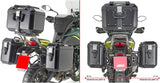 Trekker Lite Black Top Case + Side Cases - 122 Lt Trekker Lite Technopolymer - Givi Compatible With Benelli Trk 702 (2023-2024)