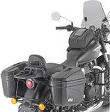 Monokey Trekker Black Side Cases - 92 Lt Trekker Aluminium - Givi Compatible With Royal Enfield Meteor 350 (2021-2024)