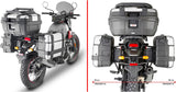 Trekker Dolomiti Aluminium Top Case + Side Cases - 118 Lt Trekker Dolomiti Aluminium - Givi Compatible With Royal Enfield Scram 411 (2022-2024)