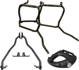 Monokey Trekker Black Aluminium Top Case - 52 Lt Trekker Aluminium - Givi Compatible With Yamaha Xj 600 Diversion (1996-2003)