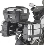 Monokey Trekker Side Cases - 92 Lt Trekker Aluminium - Givi Compatible With Honda Cb 500 X (2019-2023)