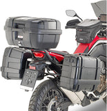 Rear Rack Monolock + Pannier Holder Pl One-Fit For Monokey Side-Cases For Original Rack - Givi Compatible With Honda Crf 1100 L Africa Twin (2020-2023)
