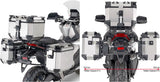 Trekker Outback Evo Smart Anodized Aluminium Top Case + Side Cases - 116 Lt Trekker Outback Evo Smart Anodized Aluminium - Givi Compatible With Honda X-Adv 750 (2025)