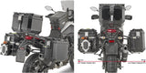Monokey Cam-Side Trekker Outback Evo Smart Anodized Aluminium Side Cases + Locks - 74 Lt Trekker Outback Evo Smart Anodized Aluminium - Givi Compatible With Yamaha Ténéré 700 (2019-2020)