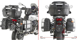 Monokey Trekker Side Cases - 92 Lt Trekker Aluminium - Givi Compatible With Moto Guzzi V85 Tt (2024)