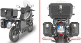 Monokey Trekker Side Cases - 66 Lt Trekker Aluminium - Givi Compatible With Moto Morini X-Cape 649 (2021-2024)