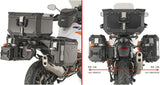 Monokey Cam-Side Trekker Outback Evo Smart Aluminium Side Cases + Locks - R Recessed 88 Lt Trekker Outback Evo Smart Aluminium - Givi Compatible With Ktm 1290 Super Adventure R (2021-2024)