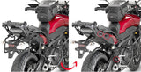 Monokey Canyon Black Side Bags - 50 Lt Canyon Nylon - Givi Compatible With Yamaha Mt-09 Tracer (2015-2017)
