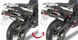 Monokey Trekker Dolomiti Aluminium Side Cases - 60 Lt Trekker Dolomiti Aluminium - Givi Compatible With Bmw F 700 Gs (2013-2017)