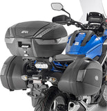 Monokey Side Black Tech Side Cases - 70 Lt Technopolymer - Givi Compatible With Honda Nc 750 S (2016-2020)