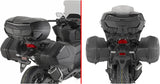 Monokey Side Carbon Look Side Cases - 74 Lt Technopolymer - Givi Compatible With Honda Forza 750 (2021-2025)