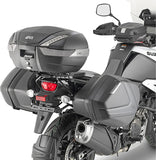 Monokey Side Black Side Cases - 70 Lt Technopolymer - Givi Compatible With Suzuki V-Strom 1050 - Se (2020-2024)