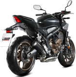 Complete Exhaust System Without Catalytic Converter And Without Sound Certification Mk3 Carbon - Mivv Compatible With Honda Cb 650 R (2024-2026)