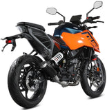 Exhaust Tip Without Sound Certification Mk3 Steel Black - Mivv Compatible With Ktm 125 Duke (2024-2026)