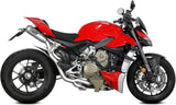 Complete Exhaust System Without Catalytic Converter And Without Sound Certification X-M1 Titanium - Mivv Compatible With Ducati Streetfighter V4 (2020-2022)