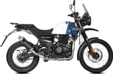 Non-Catalytic Exhaust Tip With Sound Certification Dakar Steel Black - Mivv Compatible With Royal Enfield Himalayan (2021-2023)