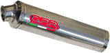 Exhaust Tip With Noise Certification Tondo Stainless Steel - Gpr Compatible With Honda Cbr 900 Rr (2000-2003)