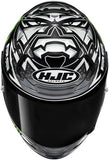 Full-Face Motorcycle Helmet Hjc Rpha 12 P.I.M. Evo (Carbon-Aramid/Fiberglass/Natural Fiber) Mc5 Quartararo Replica Size 11 Xxl