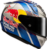 Full-Face Motorcycle Helmet Hjc Rpha 12 P.I.M. Evo (Carbon-Aramid/Fiberglass/Natural Fiber) Mc21 Red Bull Austin Gp 2 Size 10 Xl