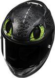 Full-Face Motorcycle Helmet Hjc Rpha 12 P.I.M. Evo (Carbon-Aramid/Fiberglass/Natural Fiber) Mc4Sf Toothless Ii Universal Size 06 Xs