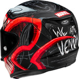 Full-Face Motorcycle Helmet Hjc Rpha 12 P.I.M. Evo (Carbon-Aramid/Fiberglass/Natural Fiber) Mc1Sf Venom 3 Marvel Size 07 S
