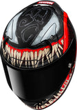 Full-Face Motorcycle Helmet Hjc Rpha 12 P.I.M. Evo (Carbon-Aramid/Fiberglass/Natural Fiber) Mc1Sf Venom 3 Marvel Size 08 M